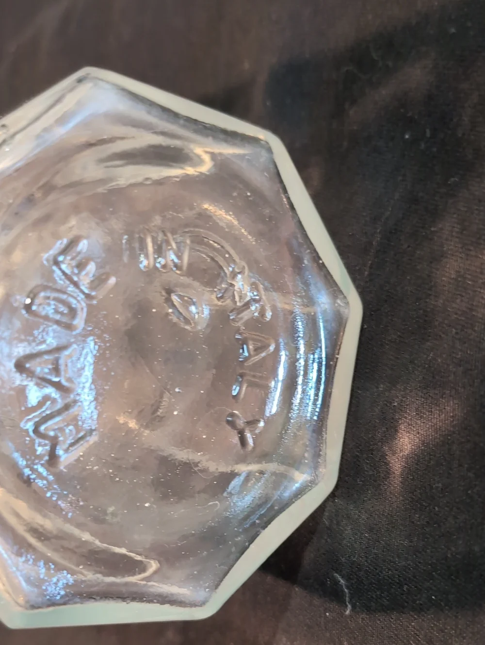Vintage 70's Italian Glass Spaghetti Jar Bail Clamp Hermetic Lid 12.75
